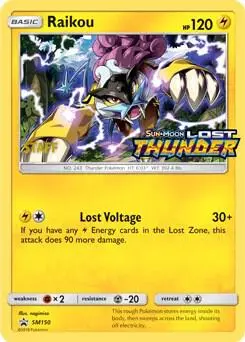 Raikou, SM Black Star Promos SM150