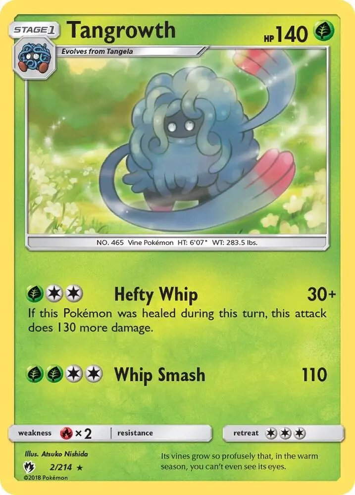 Tangrowth, Lost Thunder 2/214