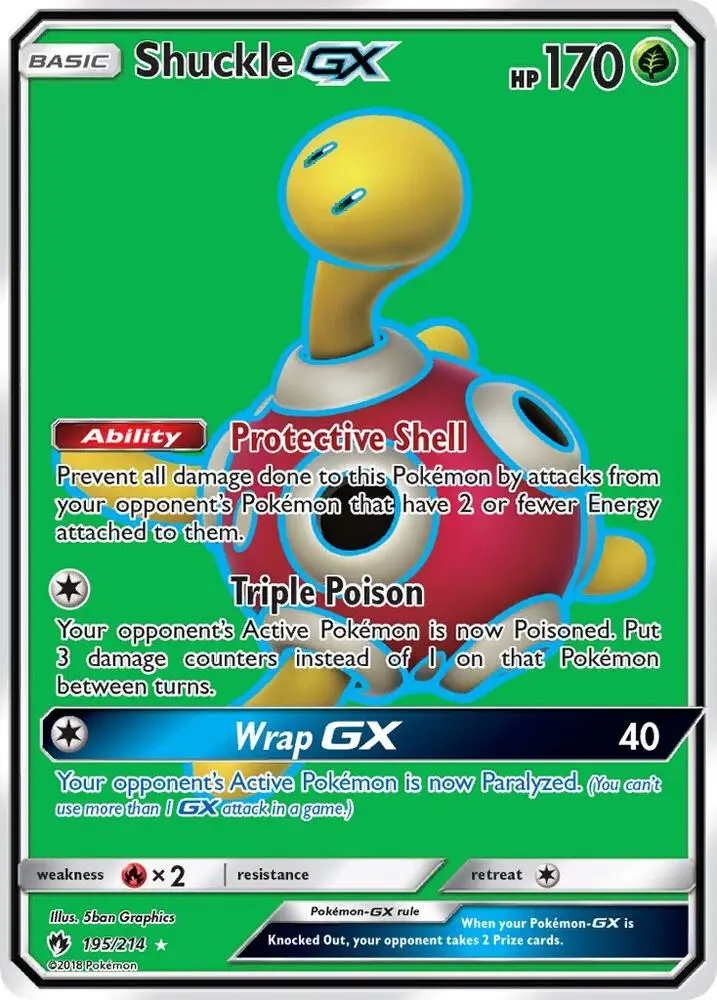 Shuckle GX, Lost Thunder 195/214