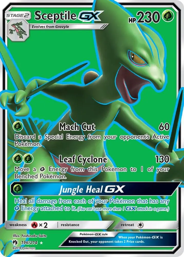 Sceptile GX, Lost Thunder 196/214