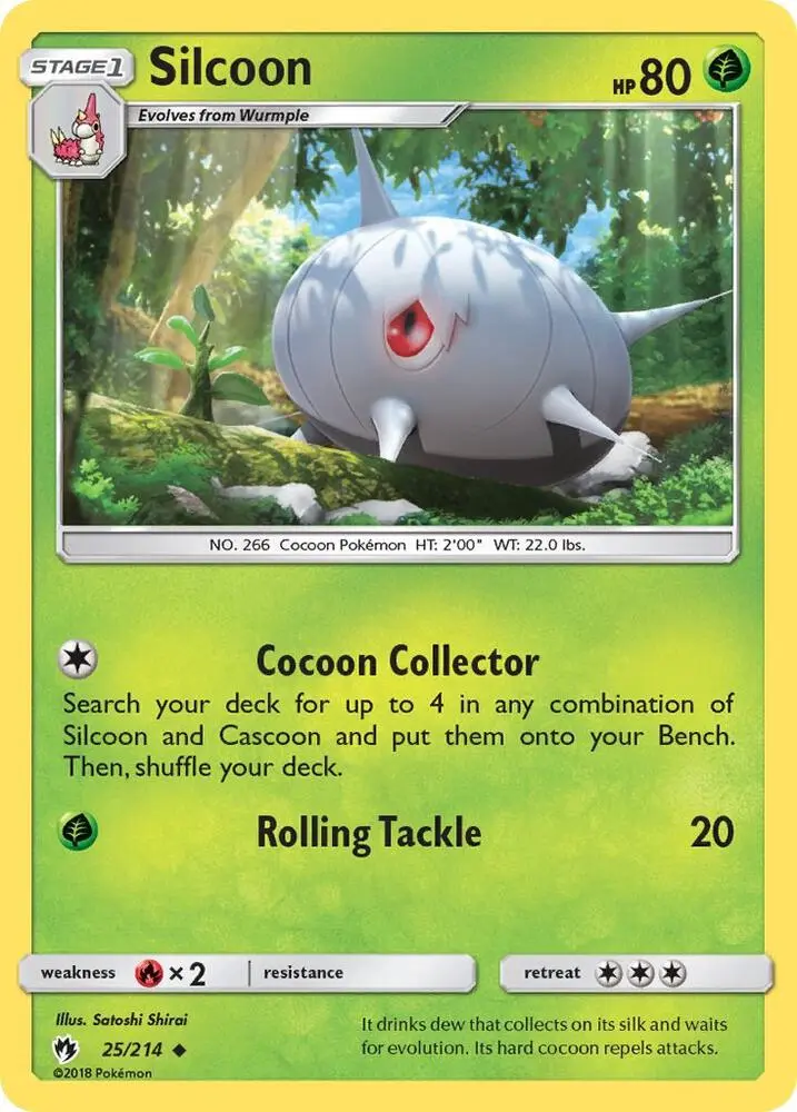 Silcoon, Lost Thunder 25/214