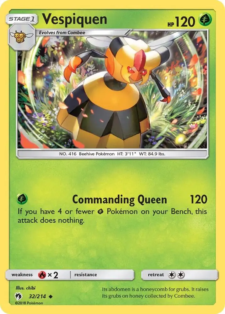 Vespiquen, Lost Thunder 32/214