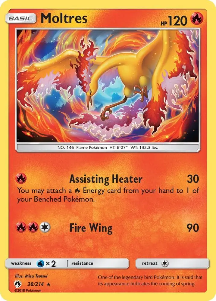 Moltres, Lost Thunder 38/214