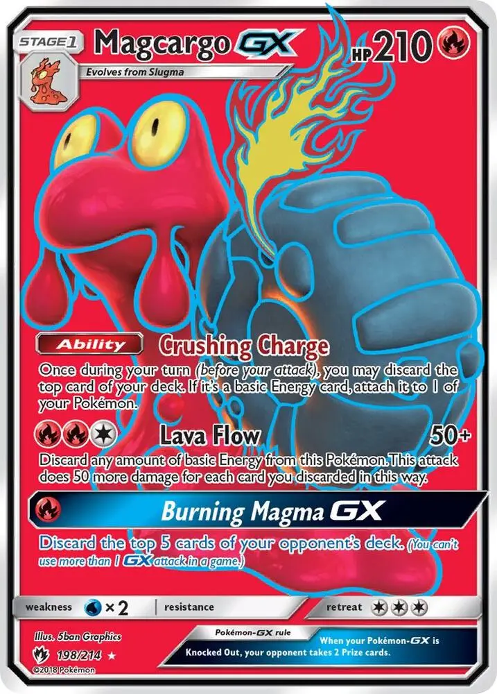Magcargo GX, Lost Thunder 198/214