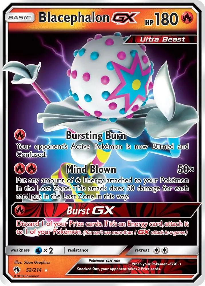 Blacephalon GX, Lost Thunder 52/214
