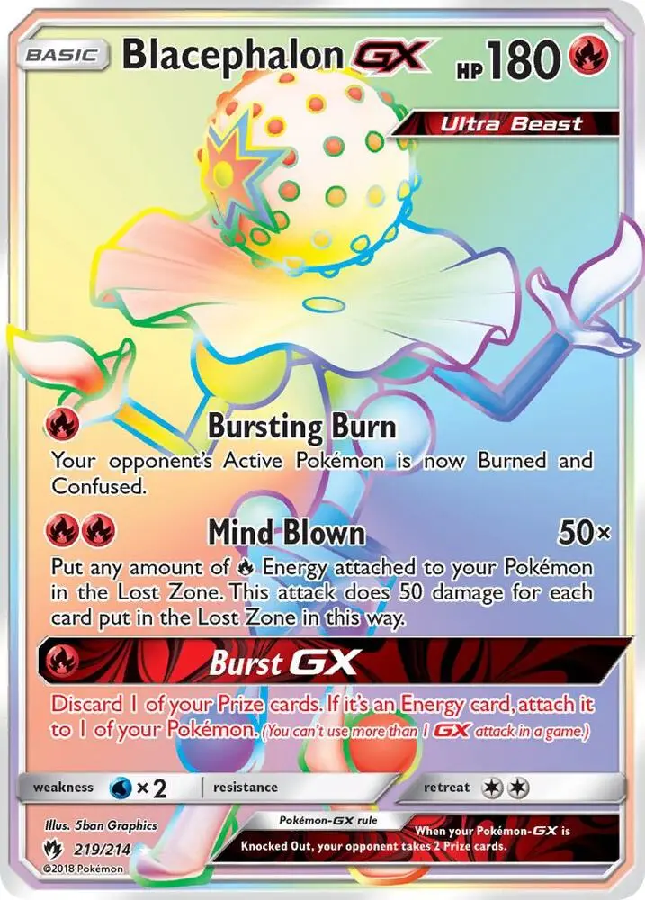 Blacephalon GX, Lost Thunder 219/214