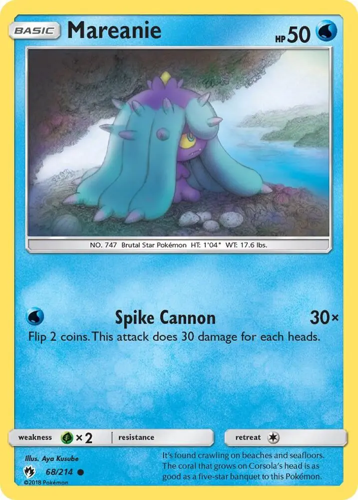 Mareanie, Lost Thunder 68/214