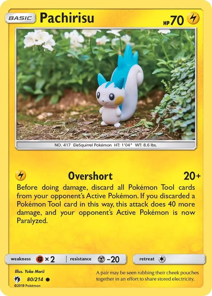 Pachirisu, Lost Thunder 80/214