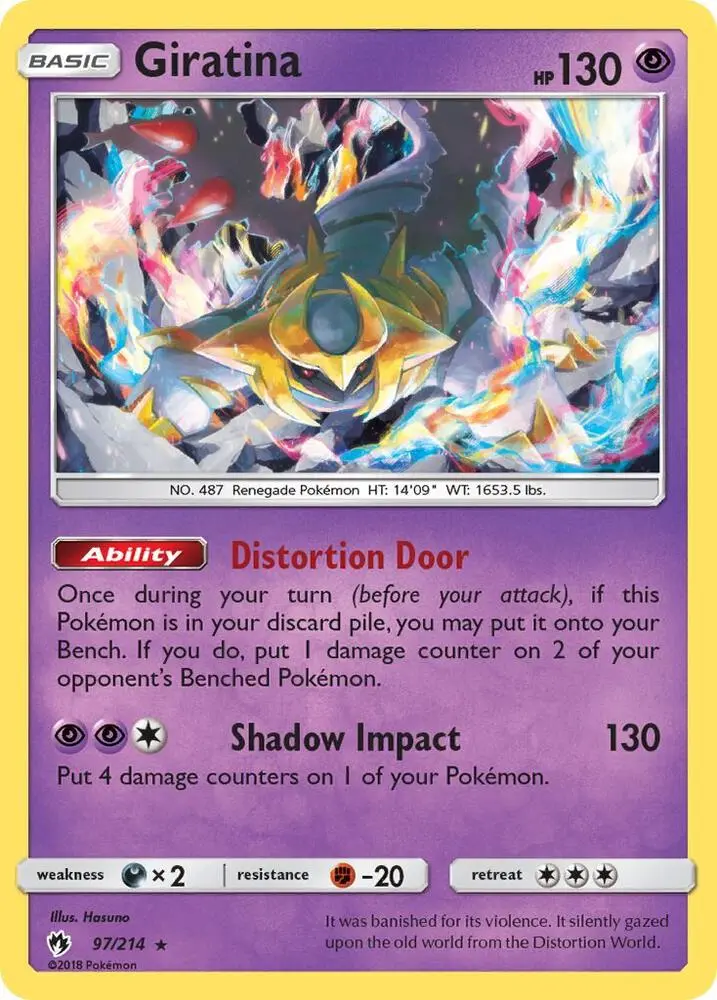 Giratina, Lost Thunder 97/214