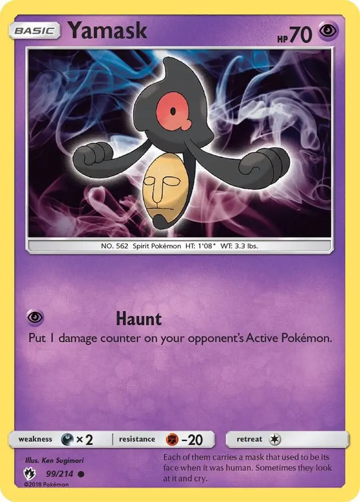 Yamask, Lost Thunder 99/214