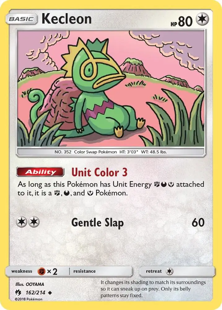 Kecleon, Lost Thunder 162/214