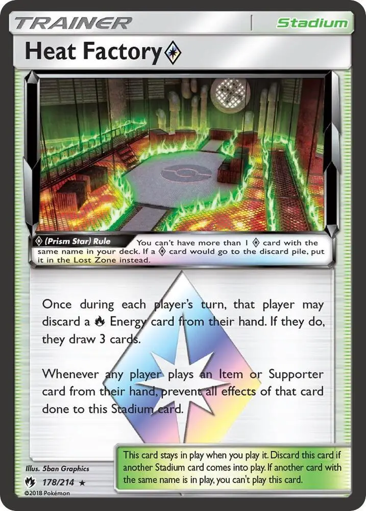 Heat Factory ◇, Lost Thunder 178/214