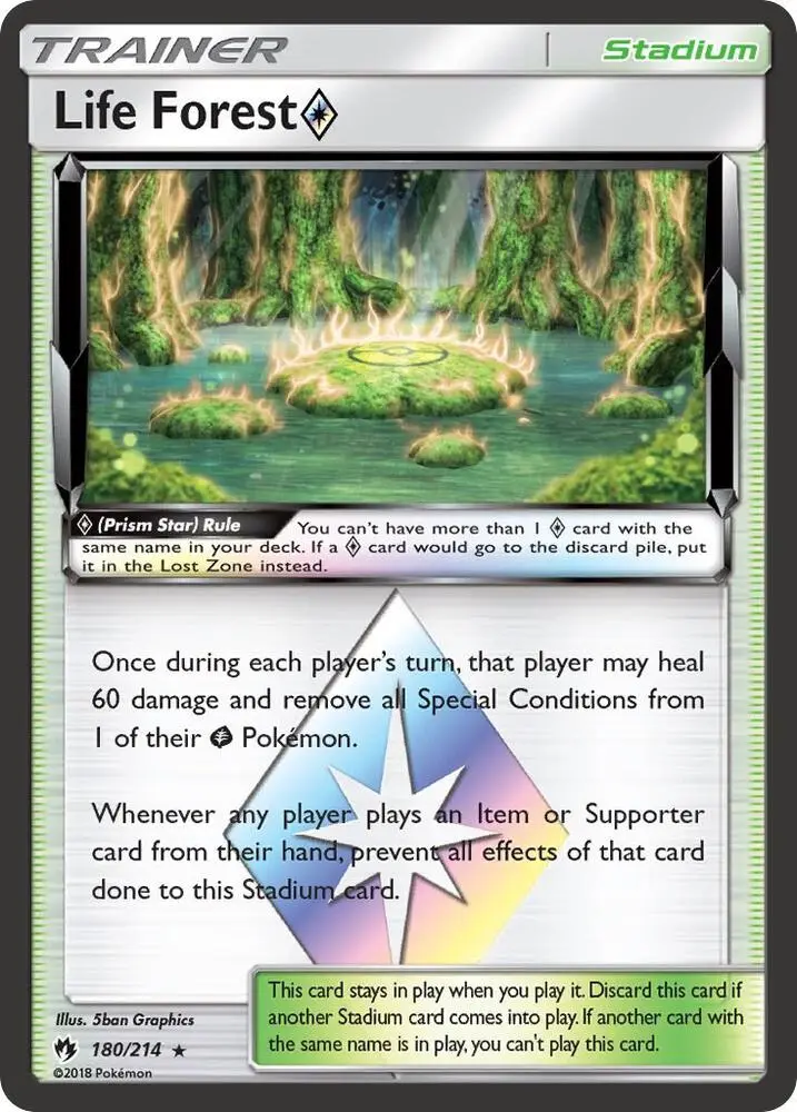 Life Forest ◇, Lost Thunder 180/214
