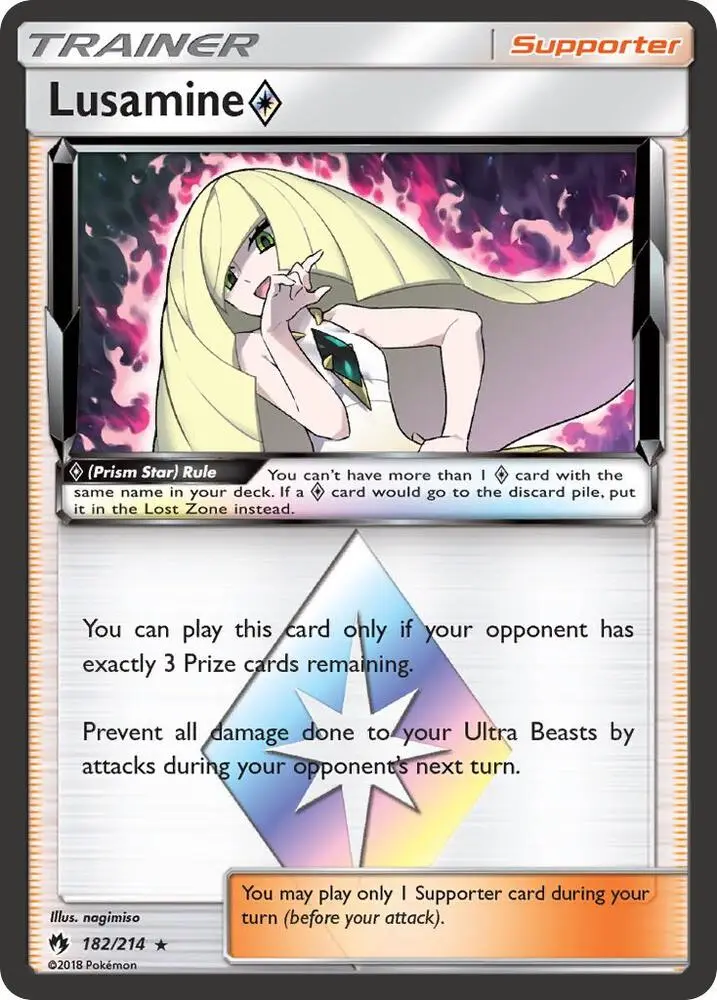 Lusamine ◇, Lost Thunder 182/214