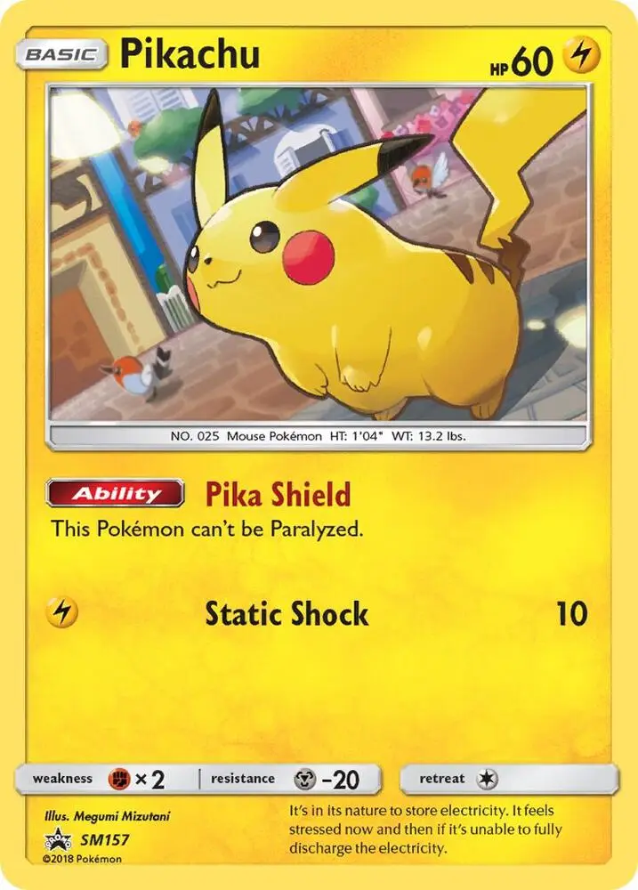 Pikachu, SM Black Star Promos SM157/248