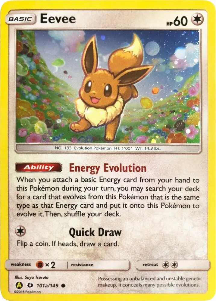 Eevee, Alternate Art Promos 101a/149