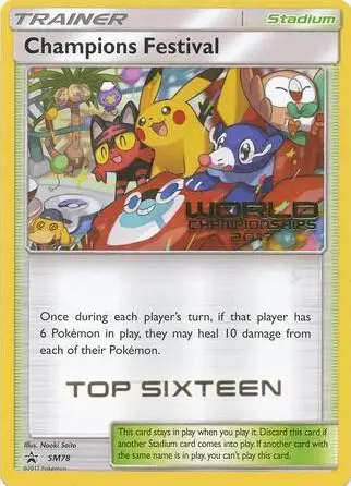 Champions Festival, SM Black Star Promos SM78