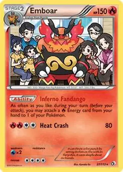 Emboar, Deck Exclusives 027/113