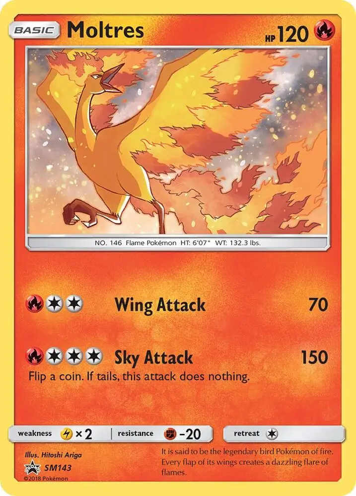 Moltres, SM Black Star Promos SM143/248