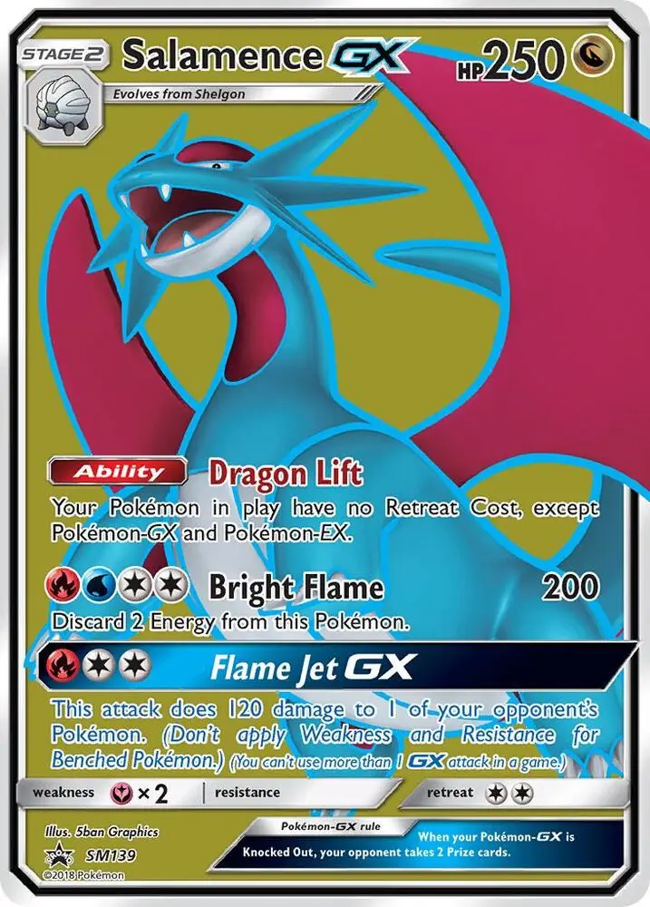 Salamence GX, SM Black Star Promos SM139/248