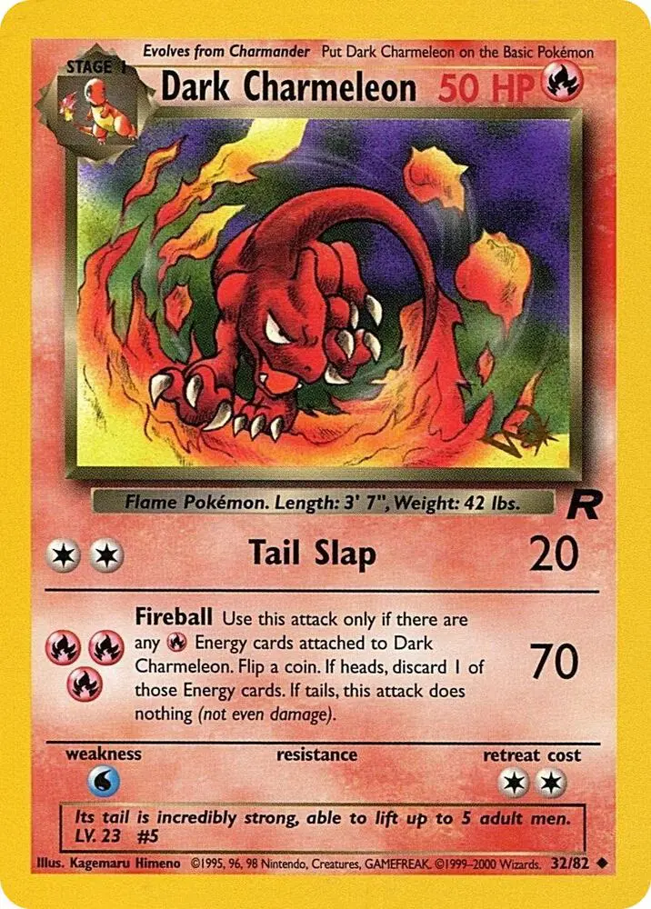 Dark Charmeleon [W Stamped], Wizards Black Star Promos 32/82