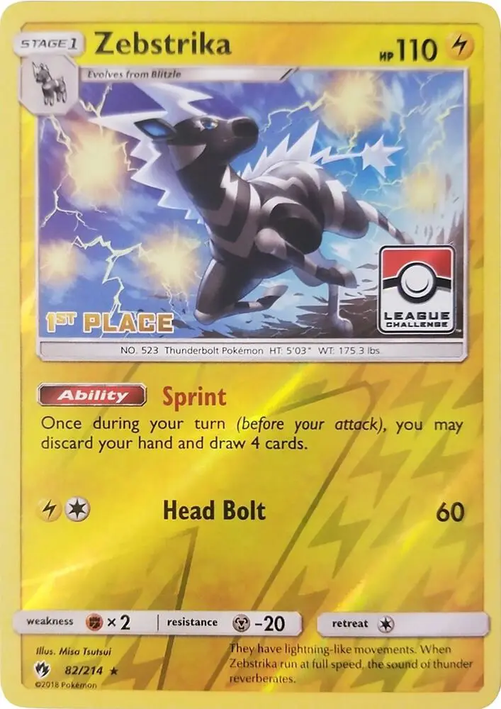 Zebstrika, League & Championship Cards 042/114