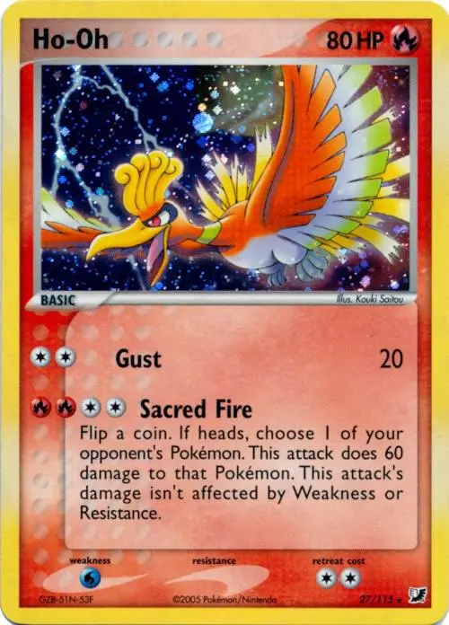 Ho-Oh, Deck Exclusives 027/115