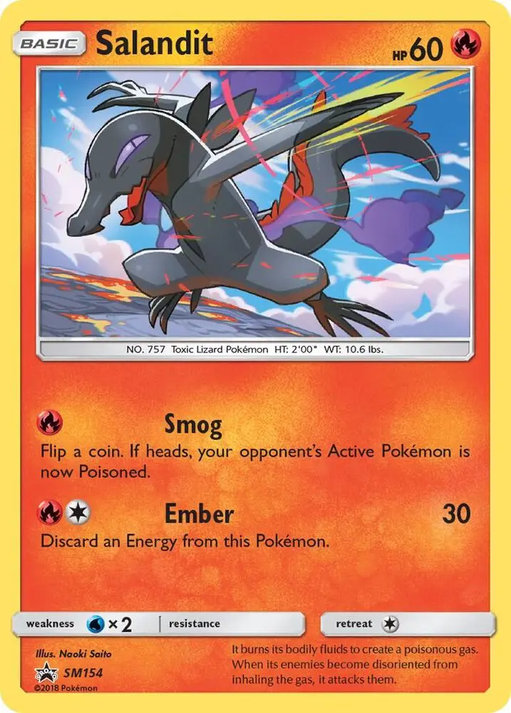Salandit, SM Black Star Promos SM154/248