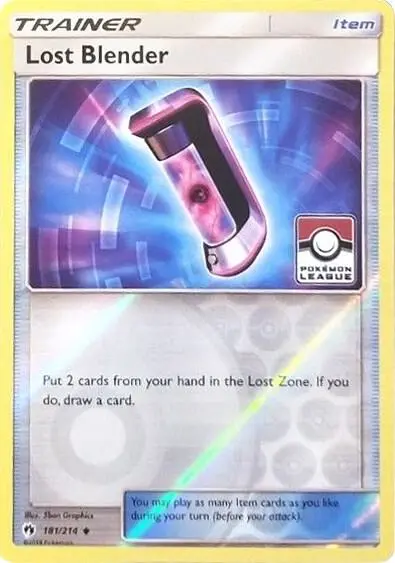Lost Blender, League & Championship Cards 181/214