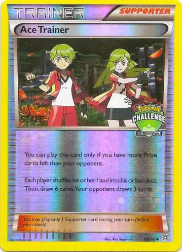 Ace Trainer, League & Championship Cards 069/098