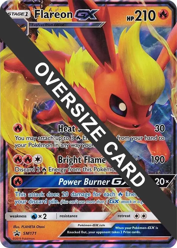 Flareon GX, Jumbo cards SM171