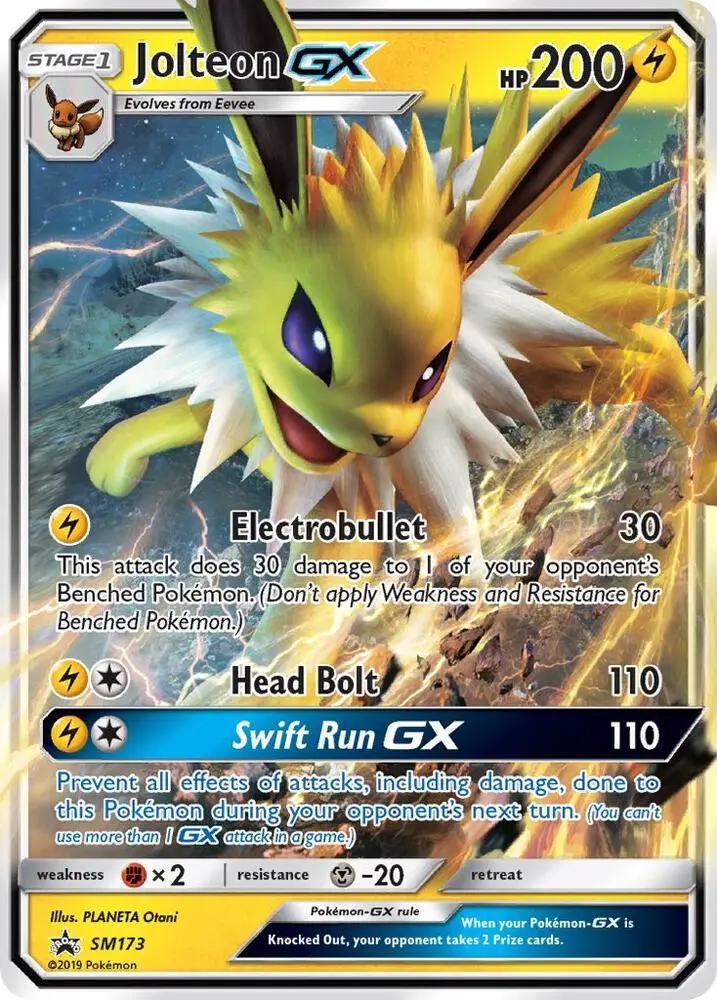 Jolteon GX, SM Black Star Promos SM173/248