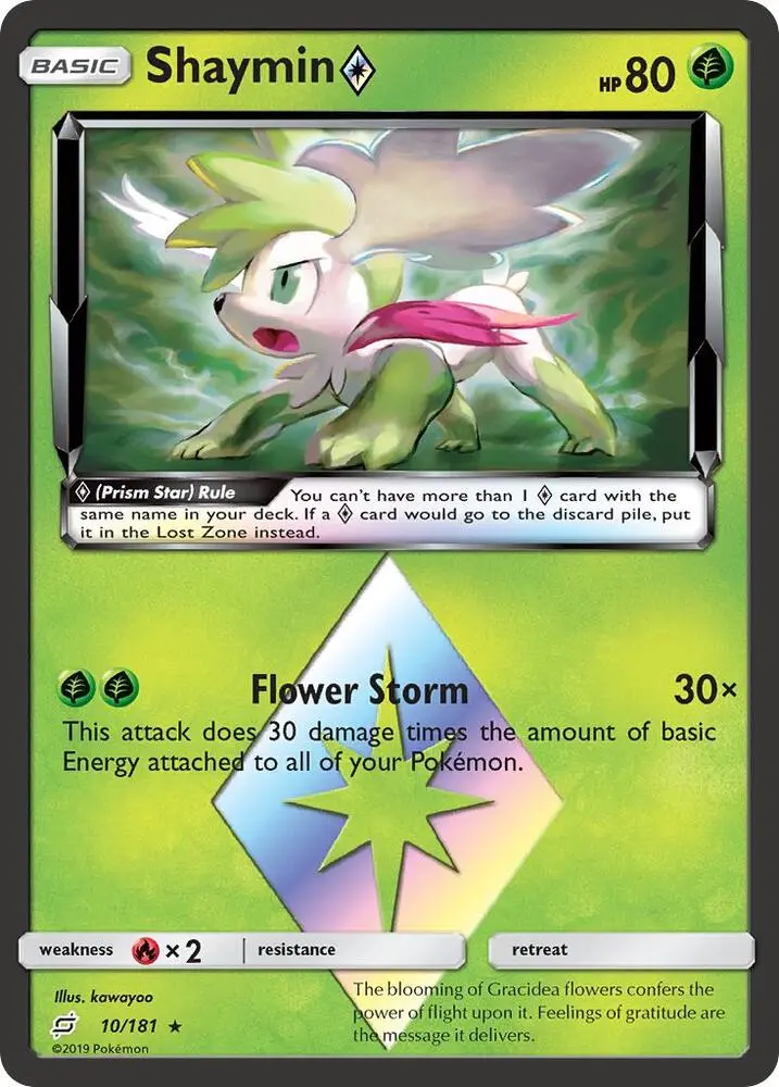 Shaymin ◇, Team Up 10/181