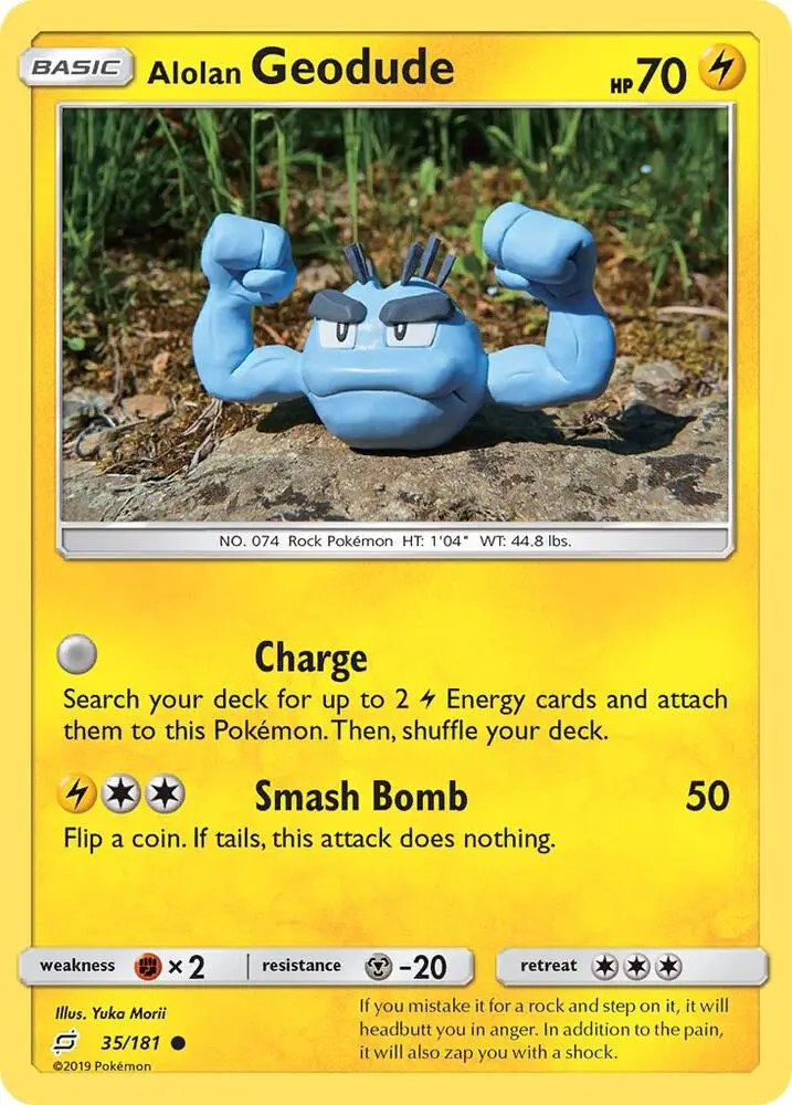 Alolan Geodude, Team Up 35/181