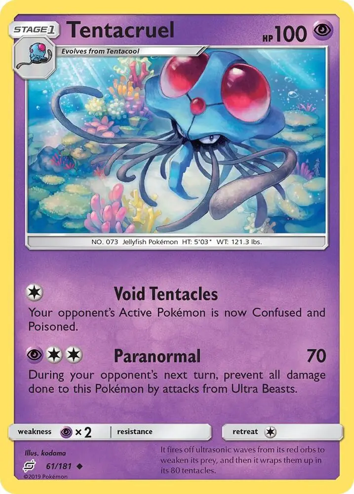Tentacruel, Team Up 61/181