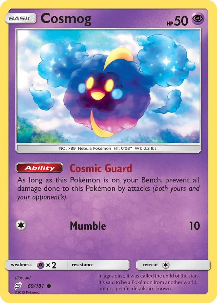 Cosmog, Team Up 69/181