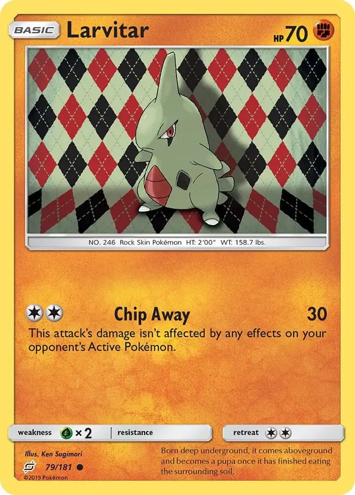 Larvitar, Team Up 79/181
