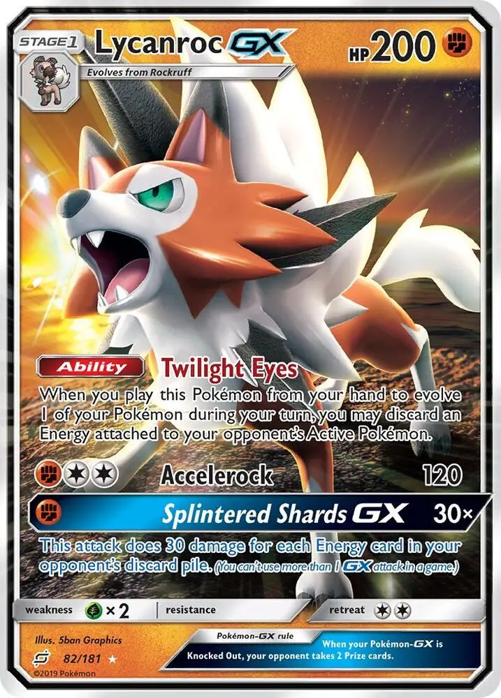 Lycanroc GX, Team Up 82/181