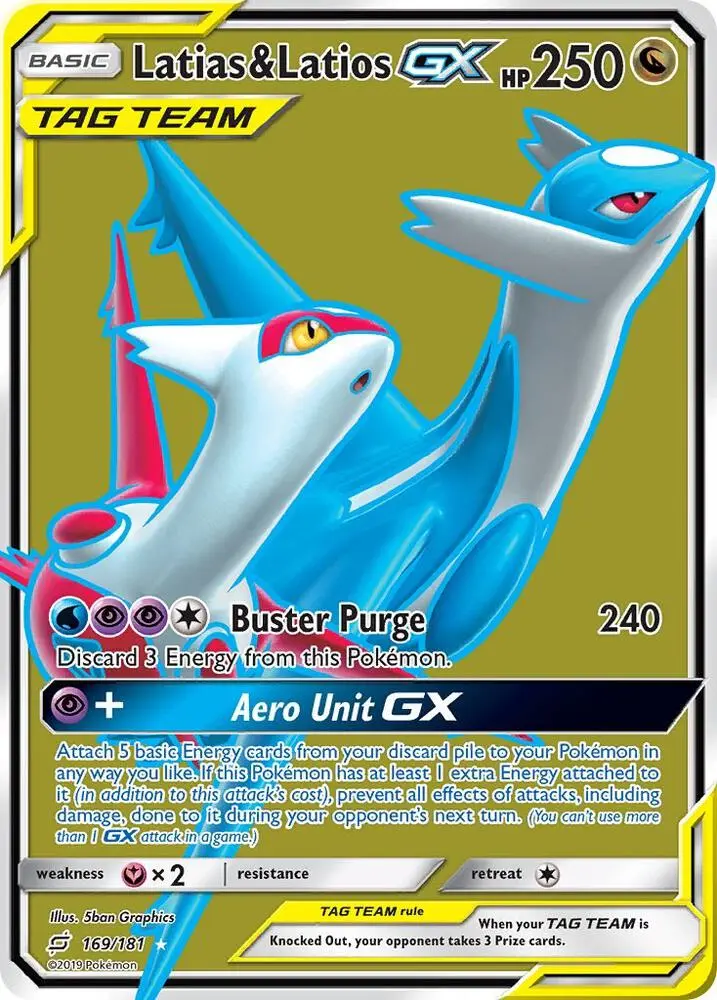 Latias & Latios GX, Team Up 169/181