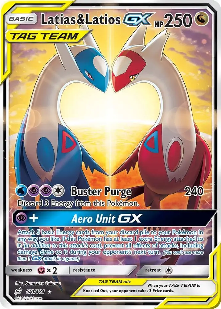 Latias & Latios GX, Team Up 170/181