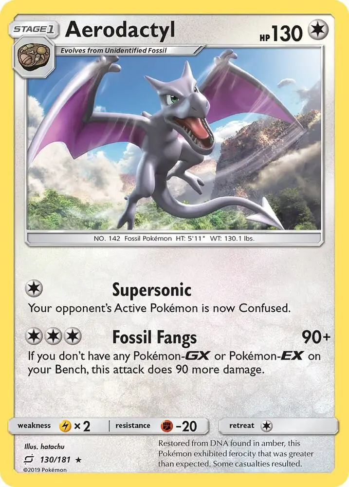 Aerodactyl, Team Up 130/181