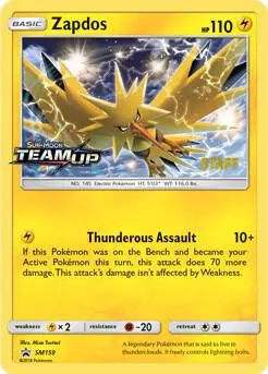 Zapdos, SM Black Star Promos SM159