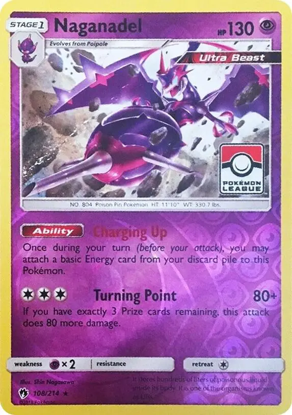 Naganadel, League & Championship Cards 108/214
