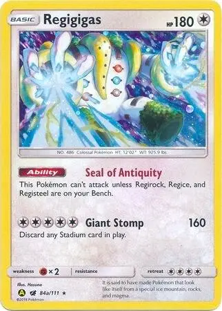 Regigigas, Alternate Art Promos 084a/111