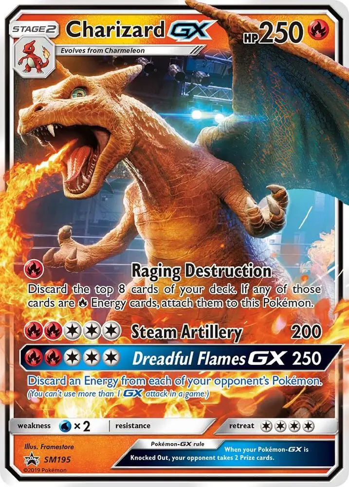 Charizard GX, SM Black Star Promos SM195/248