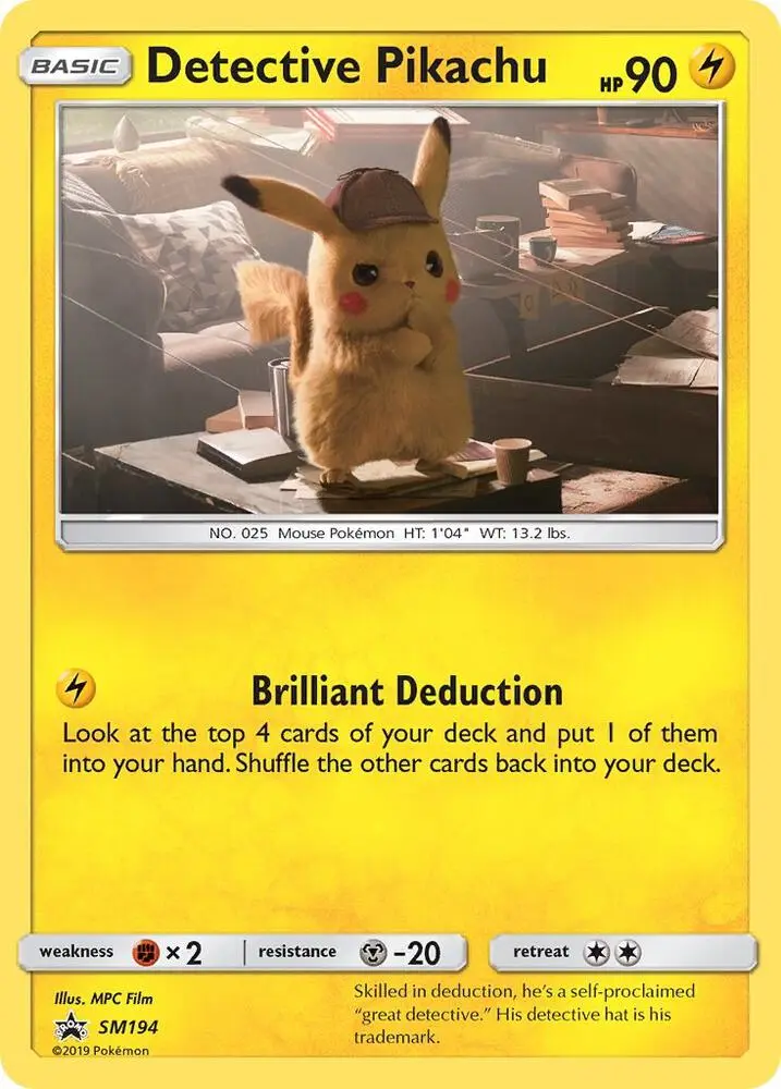 Detective Pikachu, SM Black Star Promos SM194/248