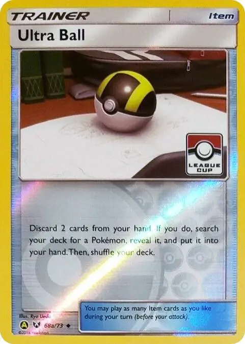 Ultra Ball, League & Championship Cards 068a/073
