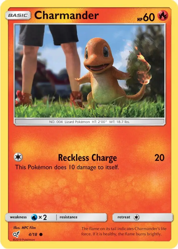 Charmander, Detective Pikachu 4/18