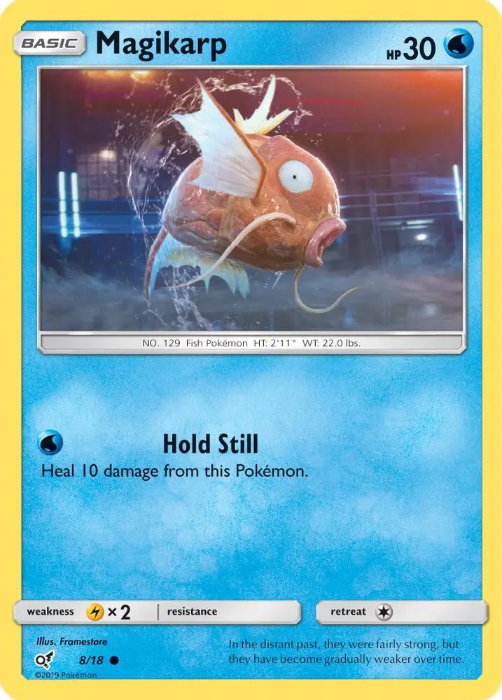 Magikarp, Detective Pikachu 8/18
