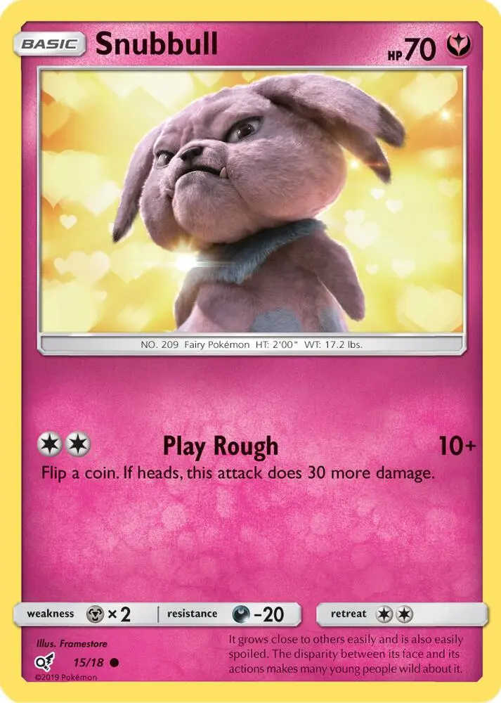 Snubbull, Detective Pikachu 15/18
